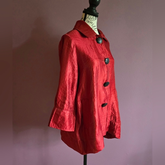 NWT Ali Miles sheen jacket - Picture 4 of 15